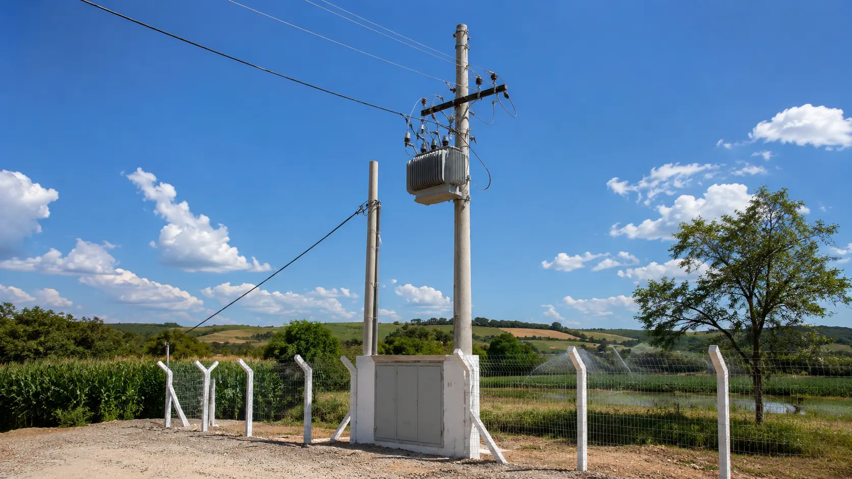 Posto de Transformação Para Irrigação